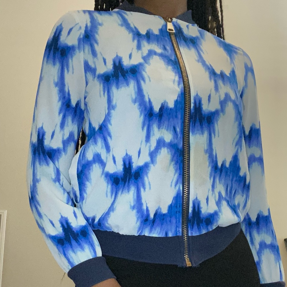 IT girl women blue jacket size S